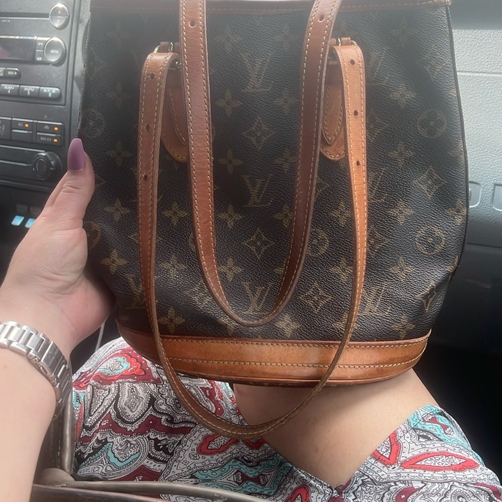 Louis Vuitton Brown Monogram Tote